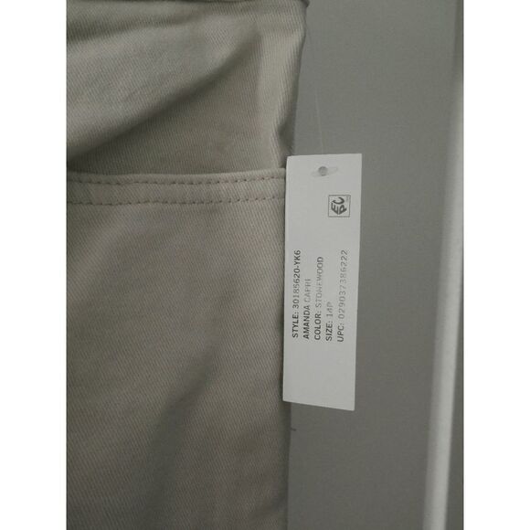 Gloria Vanderbilt Women's Amanda Capri Jeans Stonewood 14P - Picture 6 of 8